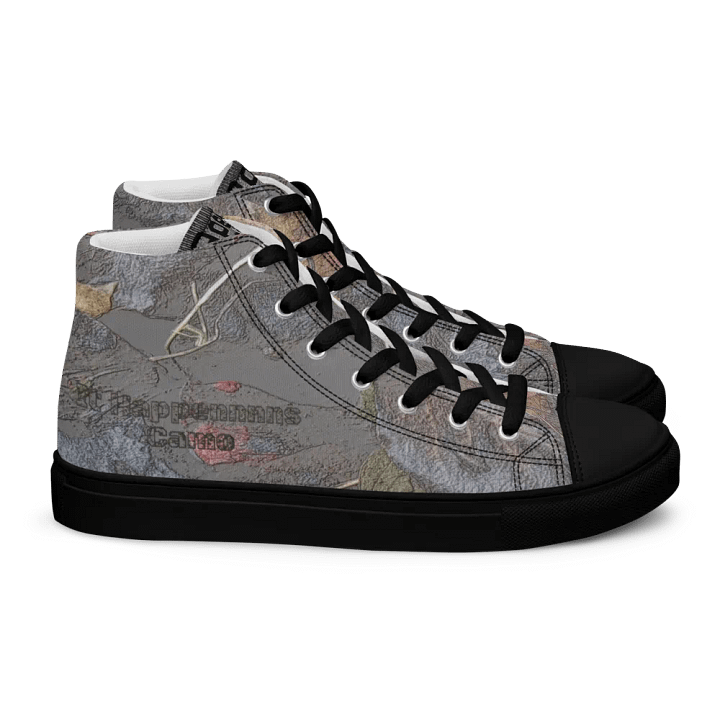 Men's High Top Canvas Shoes - MossyOak - It Happennnns Camo product image (2)