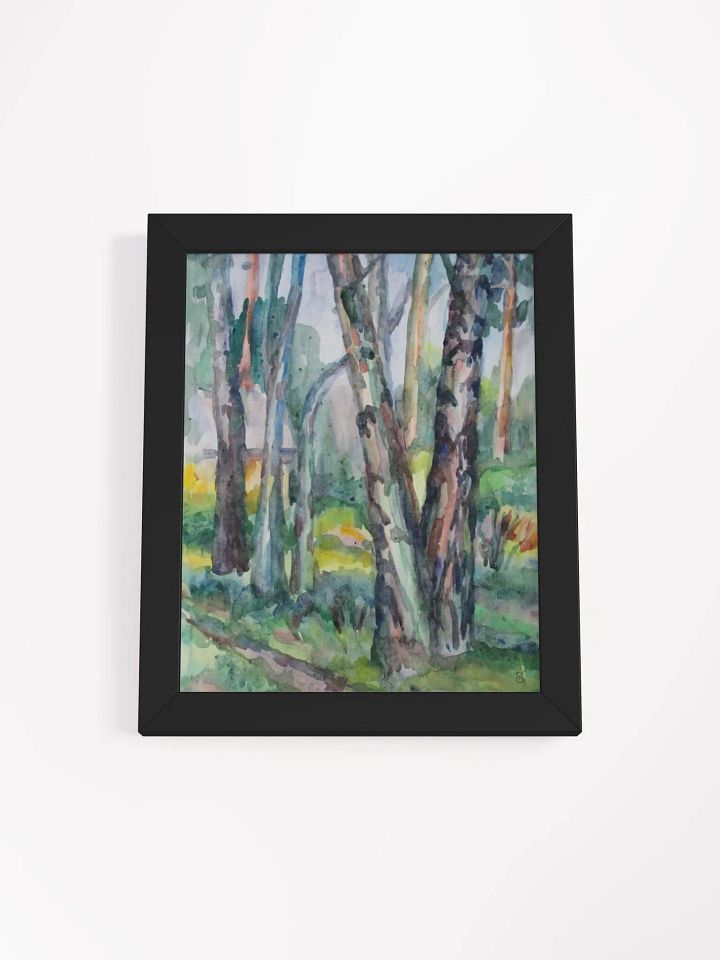 Enchanted Woods Matte Poster - Birch Forest product image (3)