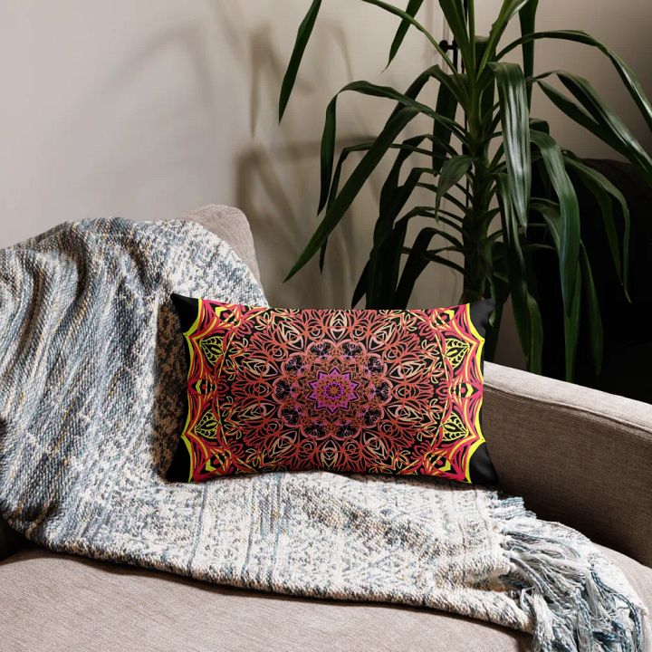 Mandala Harmony Premium Pillow Case product image (2)