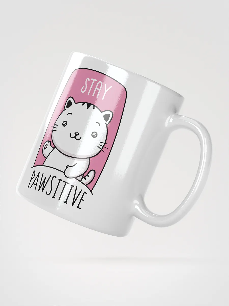 Stay Pawsitive β Whiskered Joy Mug product image (2)