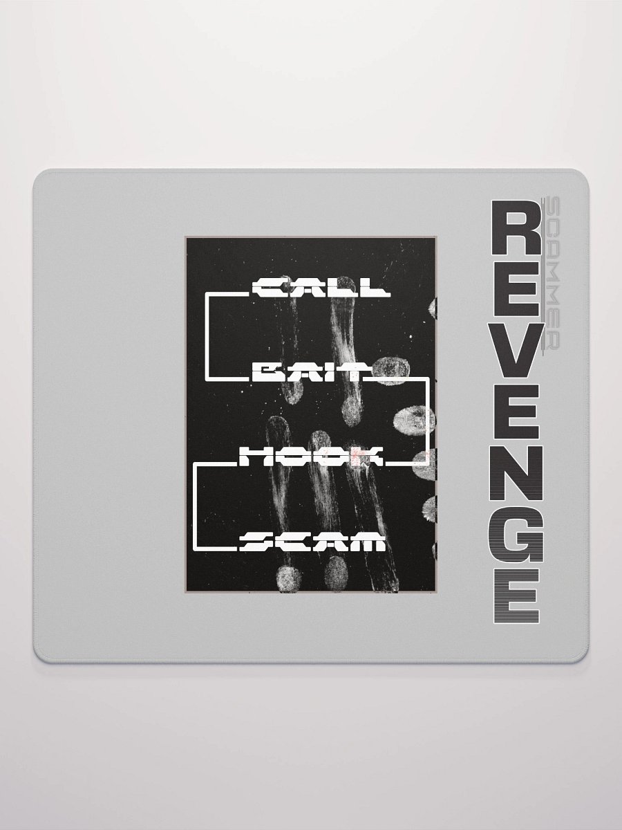 Scammer Revenge Gaming Mouse Pad - 18 inches x 16 inches product image (2)