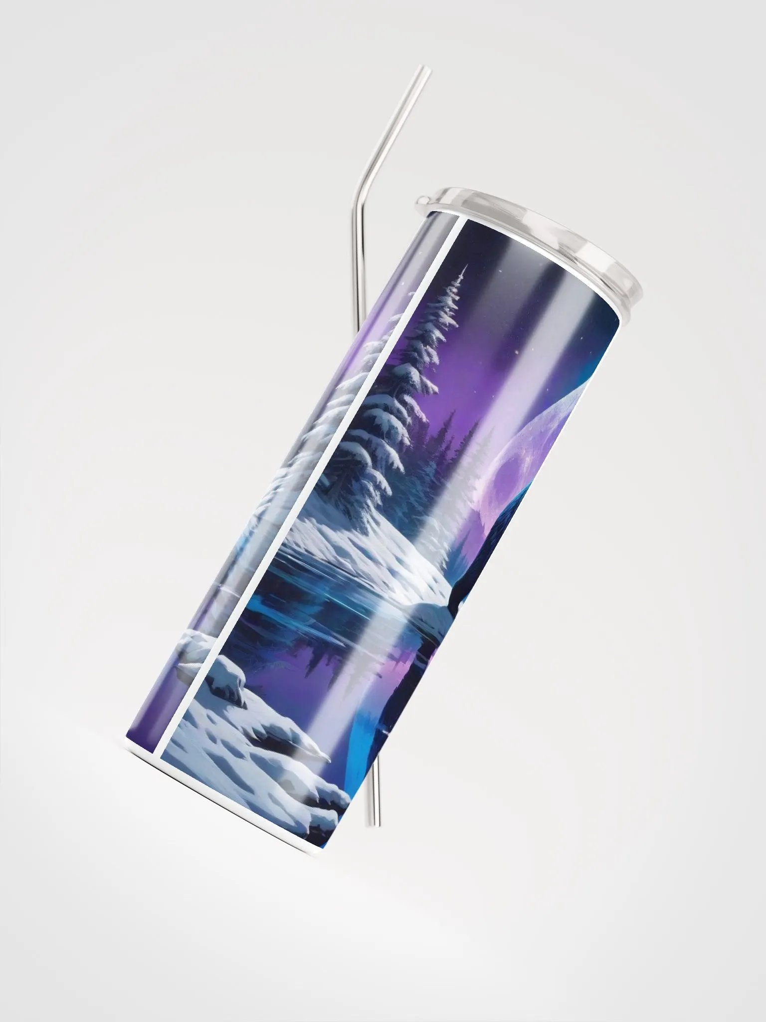 Stainess Steel Bear Reflection Tumbler product image (4)