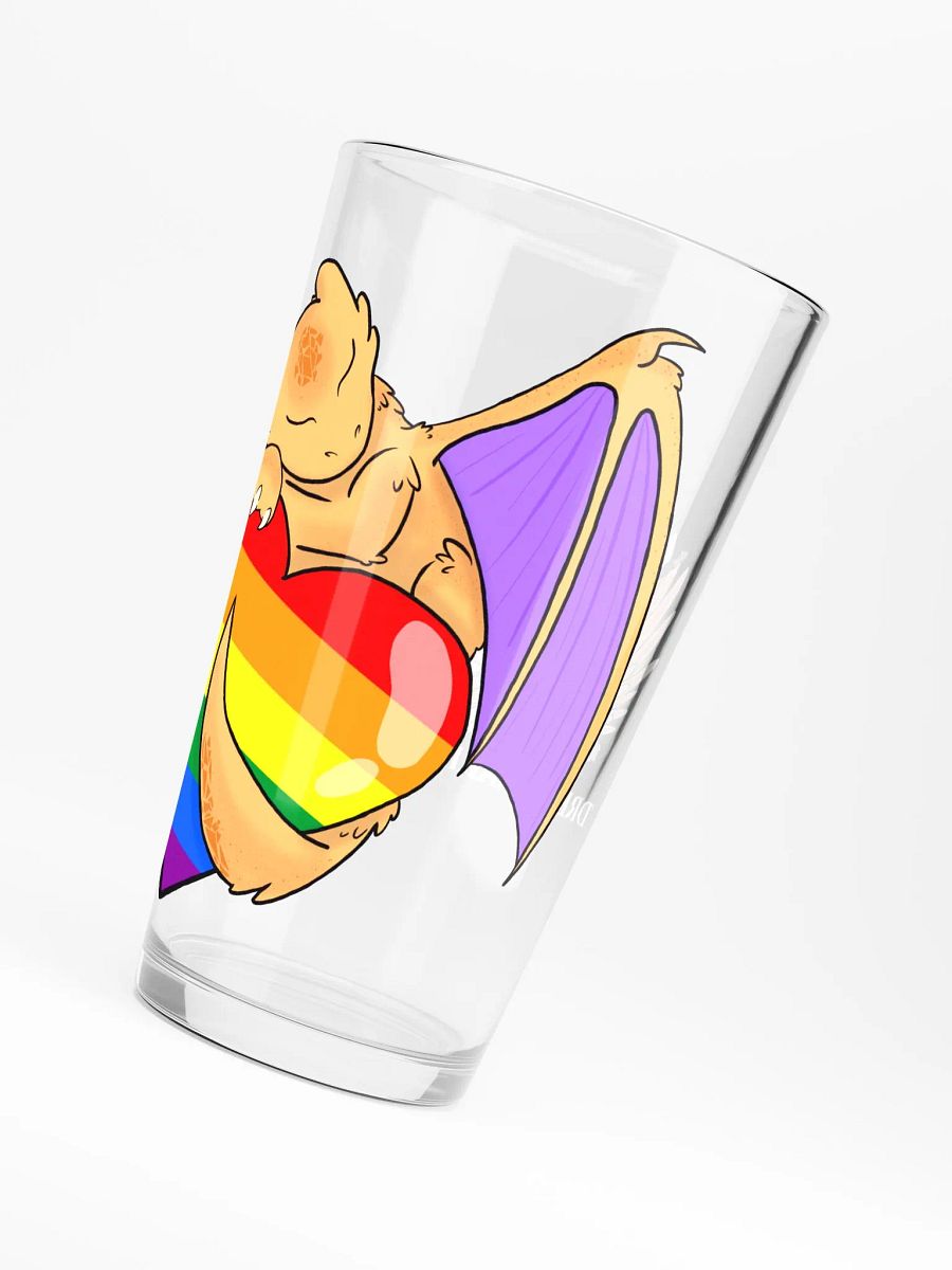 Dragon of PRIDE Pint Glass product image (6)