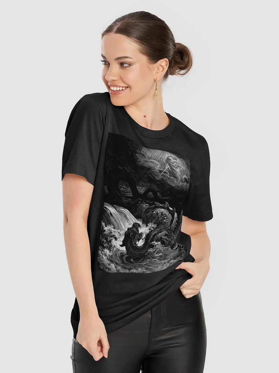 The Destruction of Leviathan Gustave Dore Bible Illustration Unisex T-Shirt product image (8)