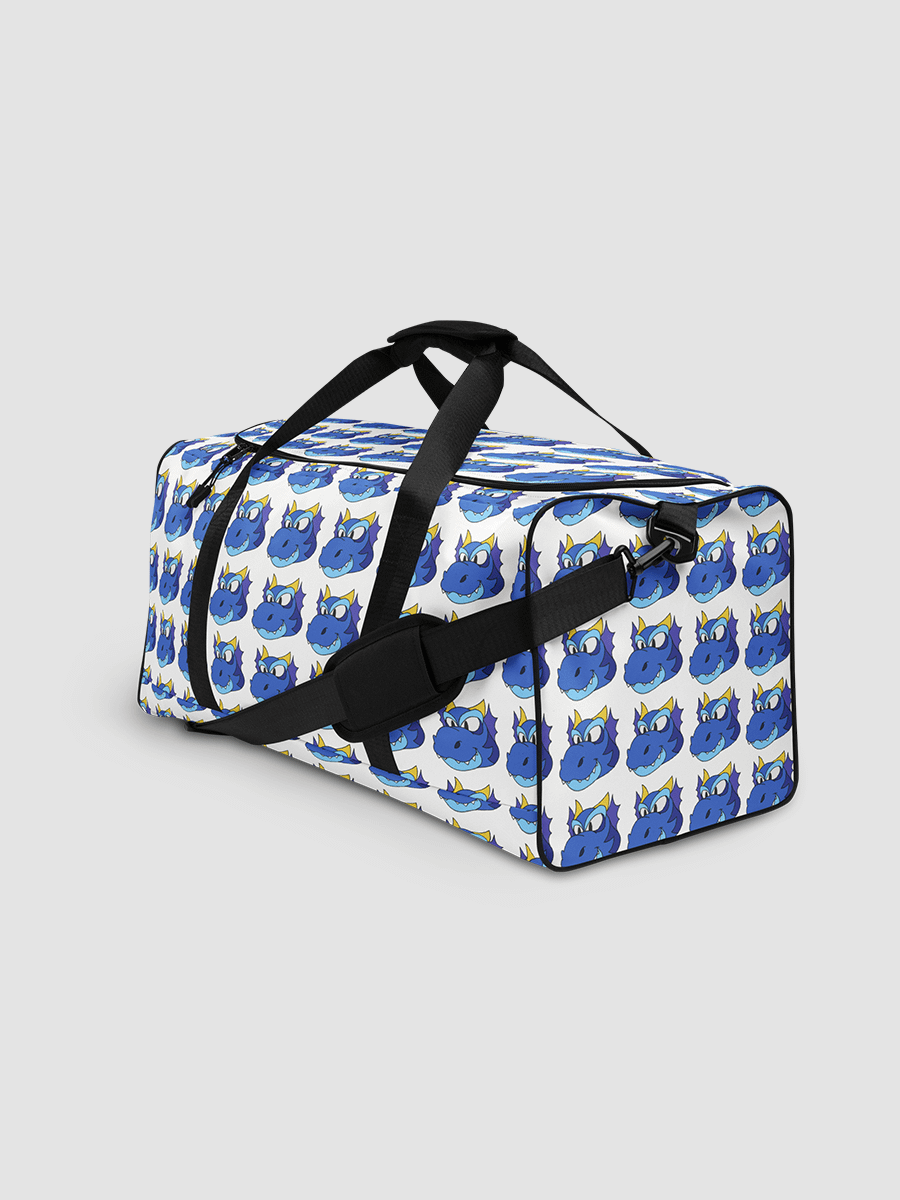 Happy Blue Dragon All-Over Print Duffle Bag product image (3)
