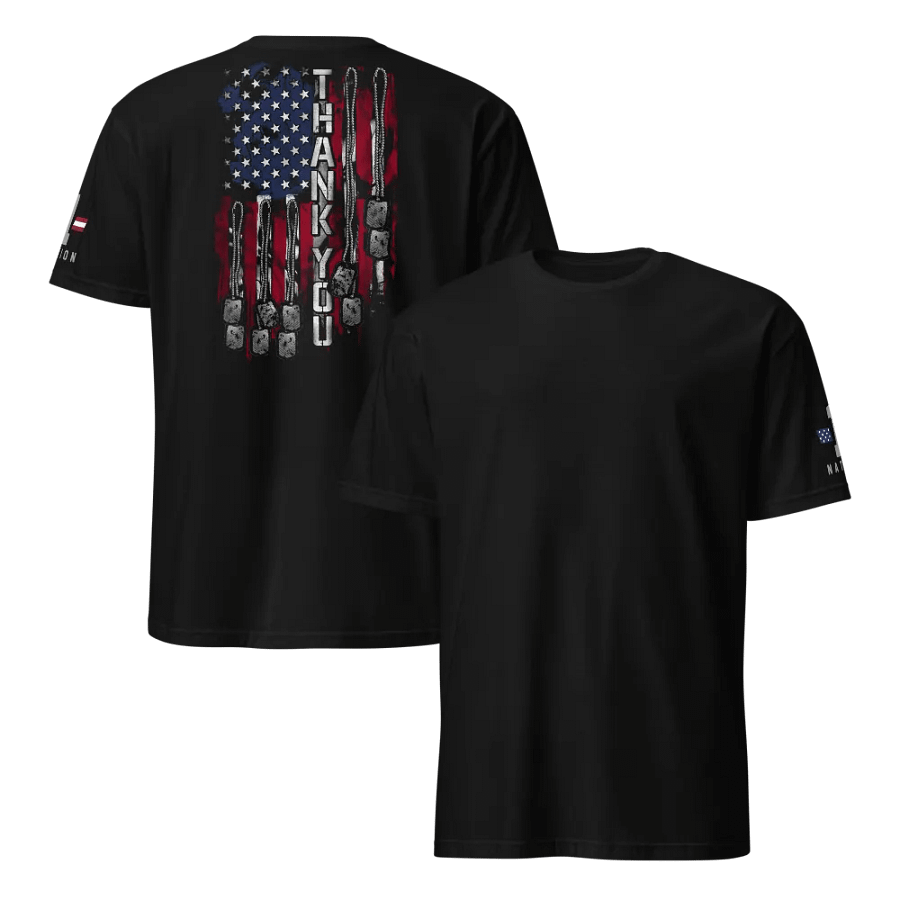Thank You Dog Tags Flag product image (13)