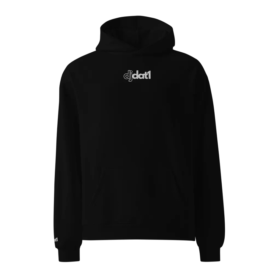 [DJDAT1] Premium Hoodie w/ Embroidered Logo (white logo) product image (27)