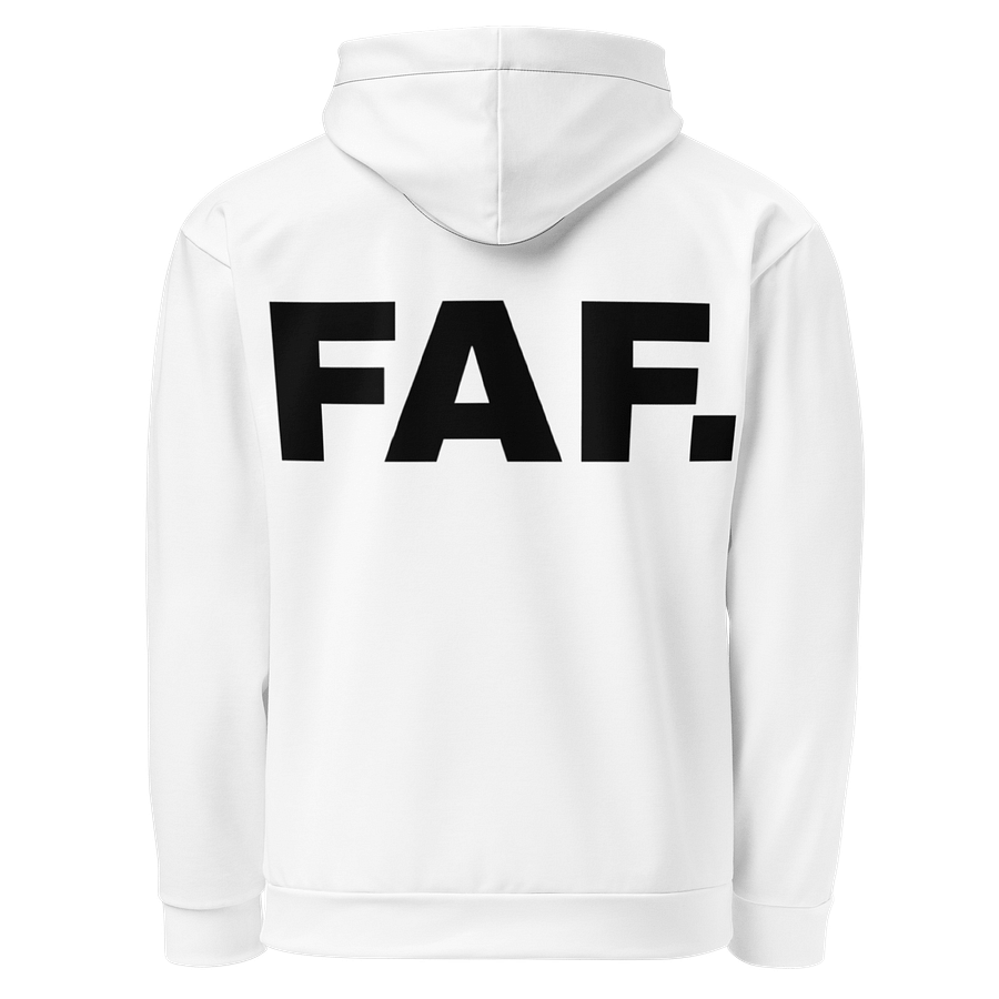 Infinite White Canvas Unisex Hoodie product image (3)