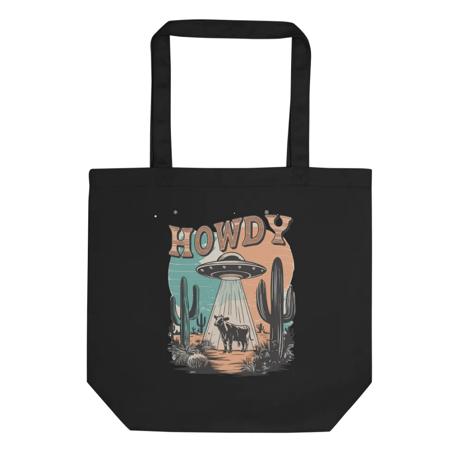 "Howdy-UFO" Black Bag product image (1)