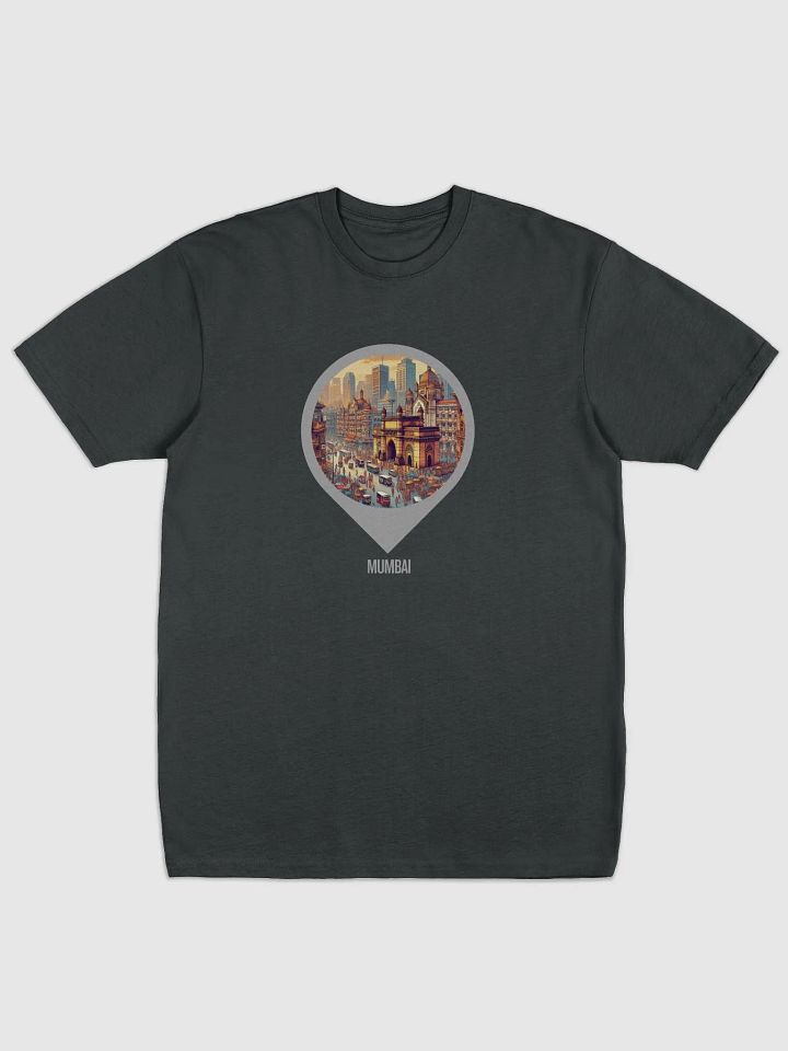 Urban Vibe Premium Tee | AI Design: Mumbai, Indien product image (2)
