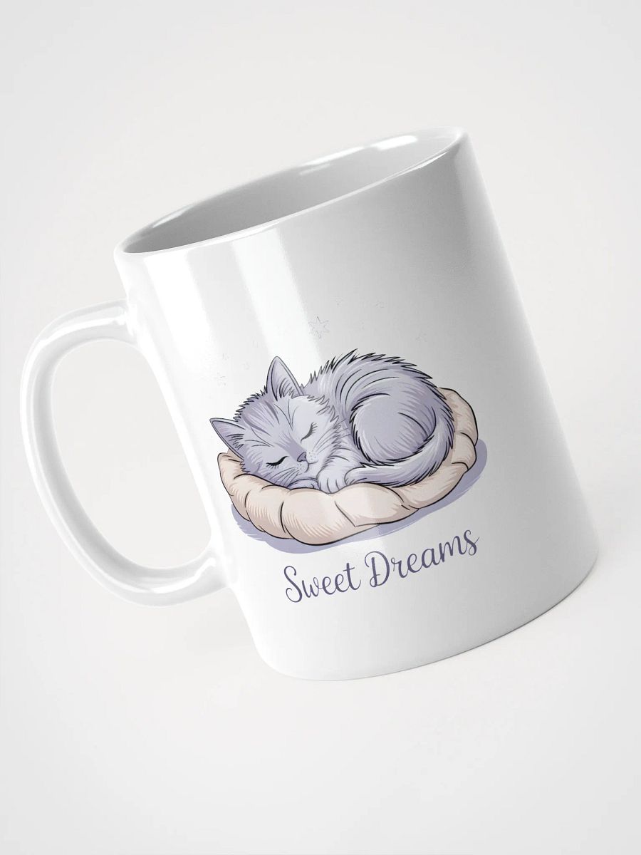 Sweet Dreams Kitten Mug | Cute Sleeping Cat Mug product image (3)