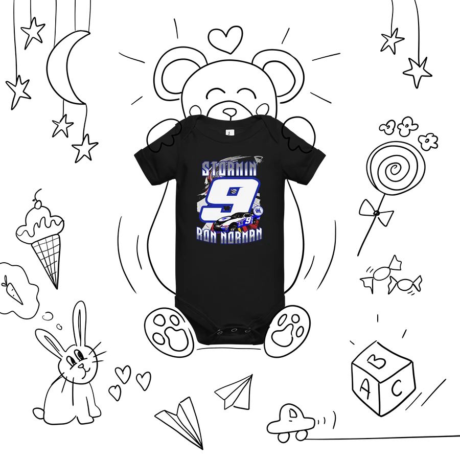 Stormin Ron Norman #9 Vision West Motorsports Onesie product image (7)