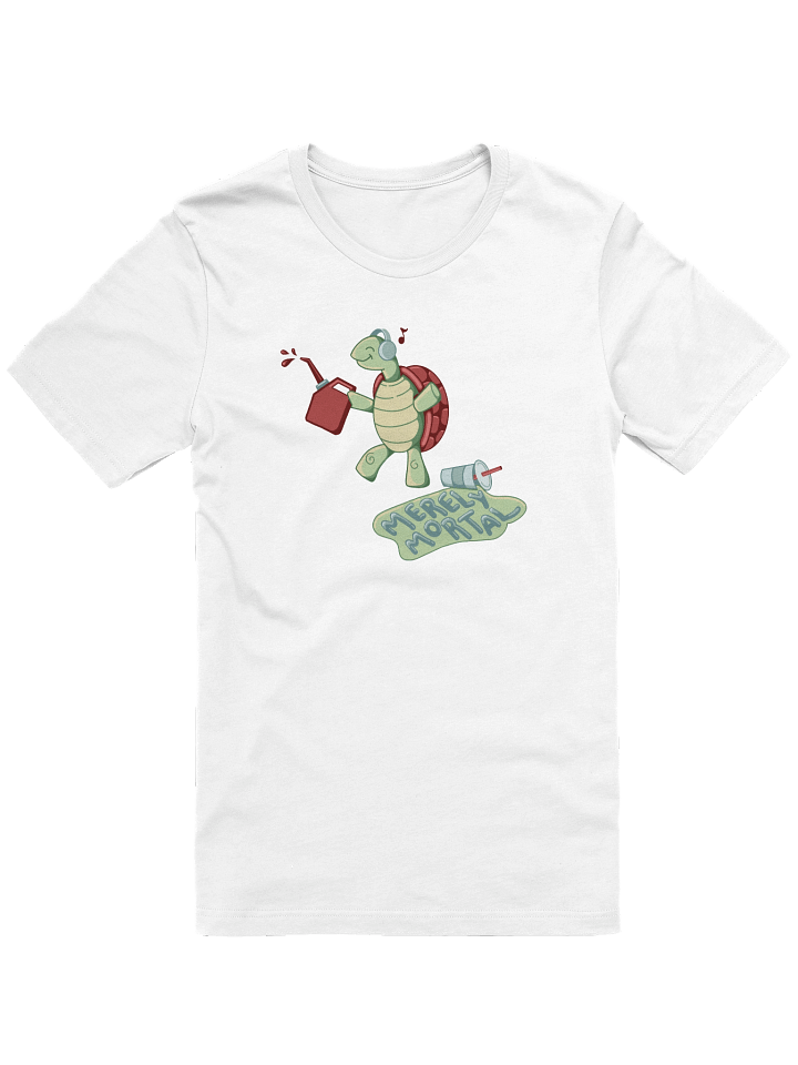 Exclusive Design: Merely Mortal's Dancing Gas Station Turtle Unisex T-shirt XS - 5XL product image (7)