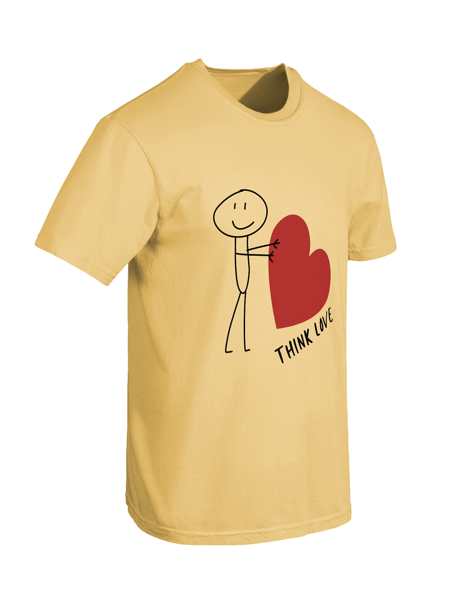 Think Love Heavyweight T-Shirt product image (89)