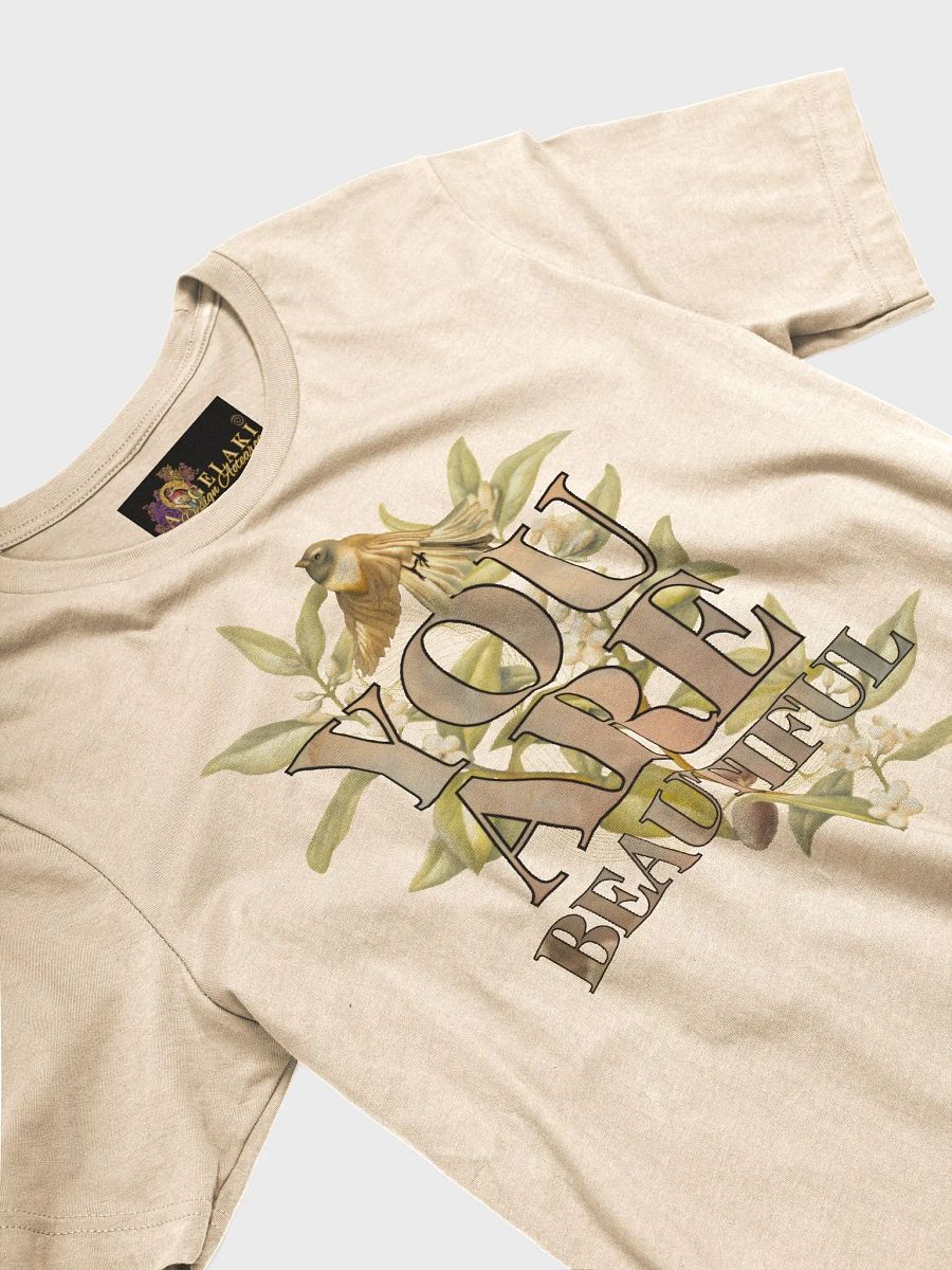 Unisex Kinship - You are Beautiful - Love and Joy Message Ngaio Piwakawaka and Bee Warmed Up Tee product image (41)