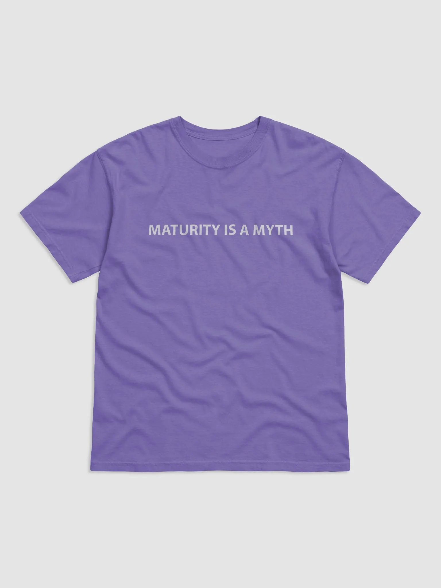 Maturity Is A Myth Violet Tee product image (1)