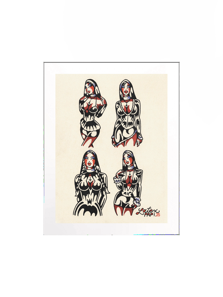 dark nuns (1) 2025 11x14 print product image (1)