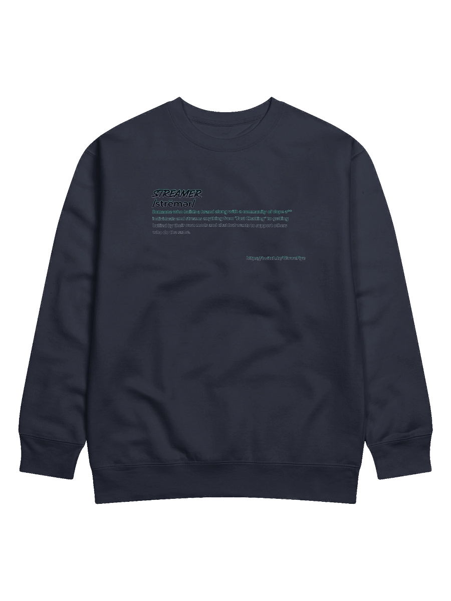 Streamer Definition Sweatshirt product image (1)