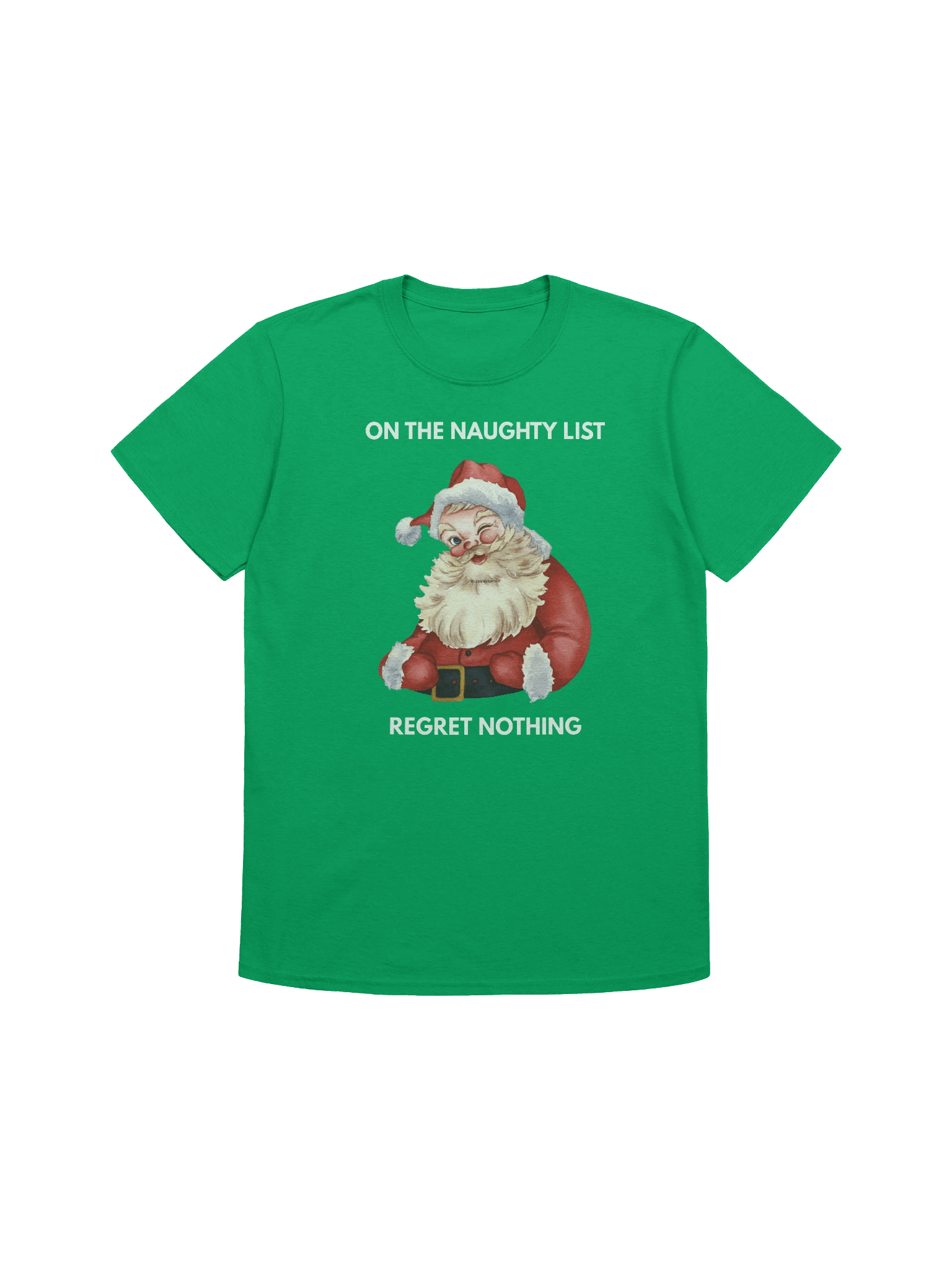 Winking Santa Unisex Softstyle T-Shirt product image (1)