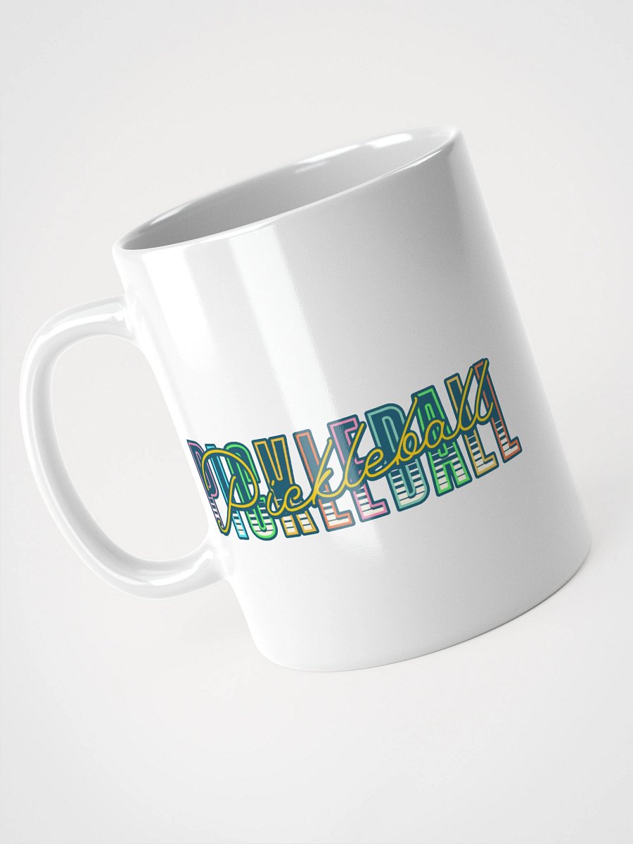 Pickleball Pickleball Vibrant Typography Mug product image (2)