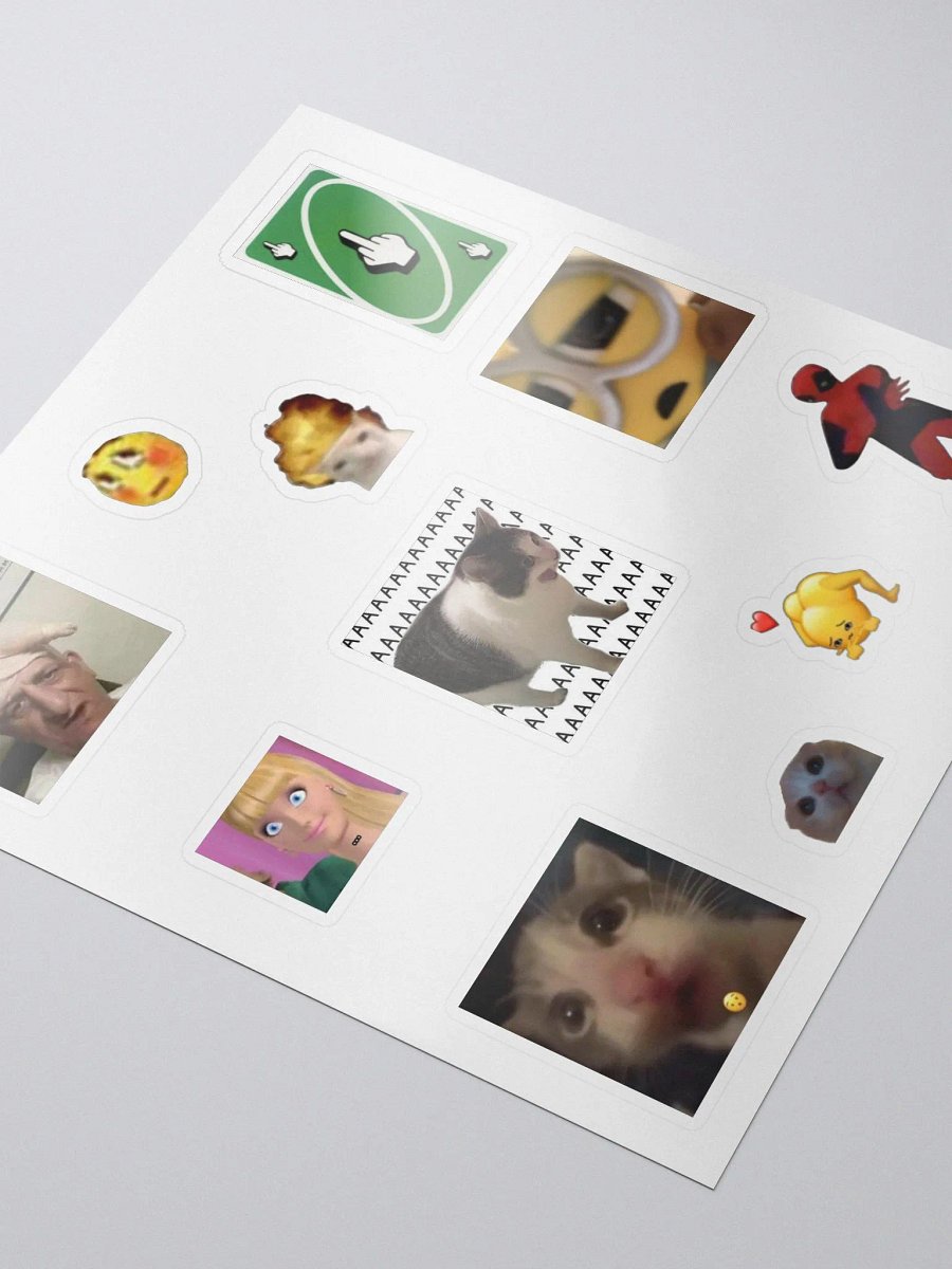 elgrace meme sticker sheet product image (3)