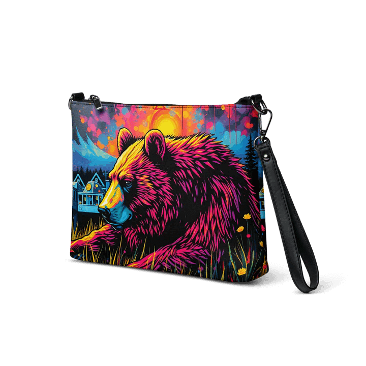 Neon Bear Dreams Crossbody Bag product image (2)