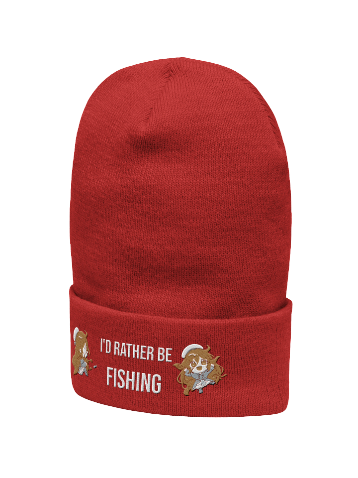 "I'd Rather Be Fishing" Illith Beanie product image (32)