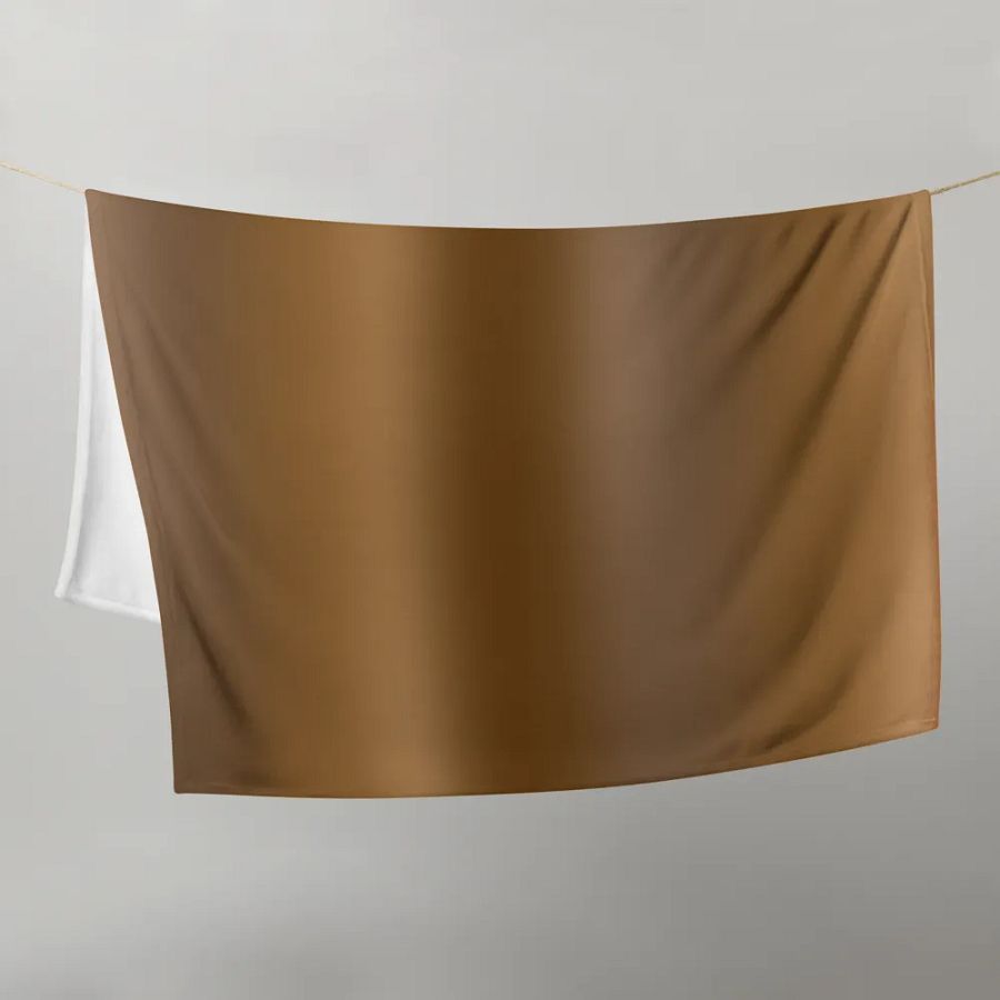 Coffee Gradient Throw Blanket product image (21)