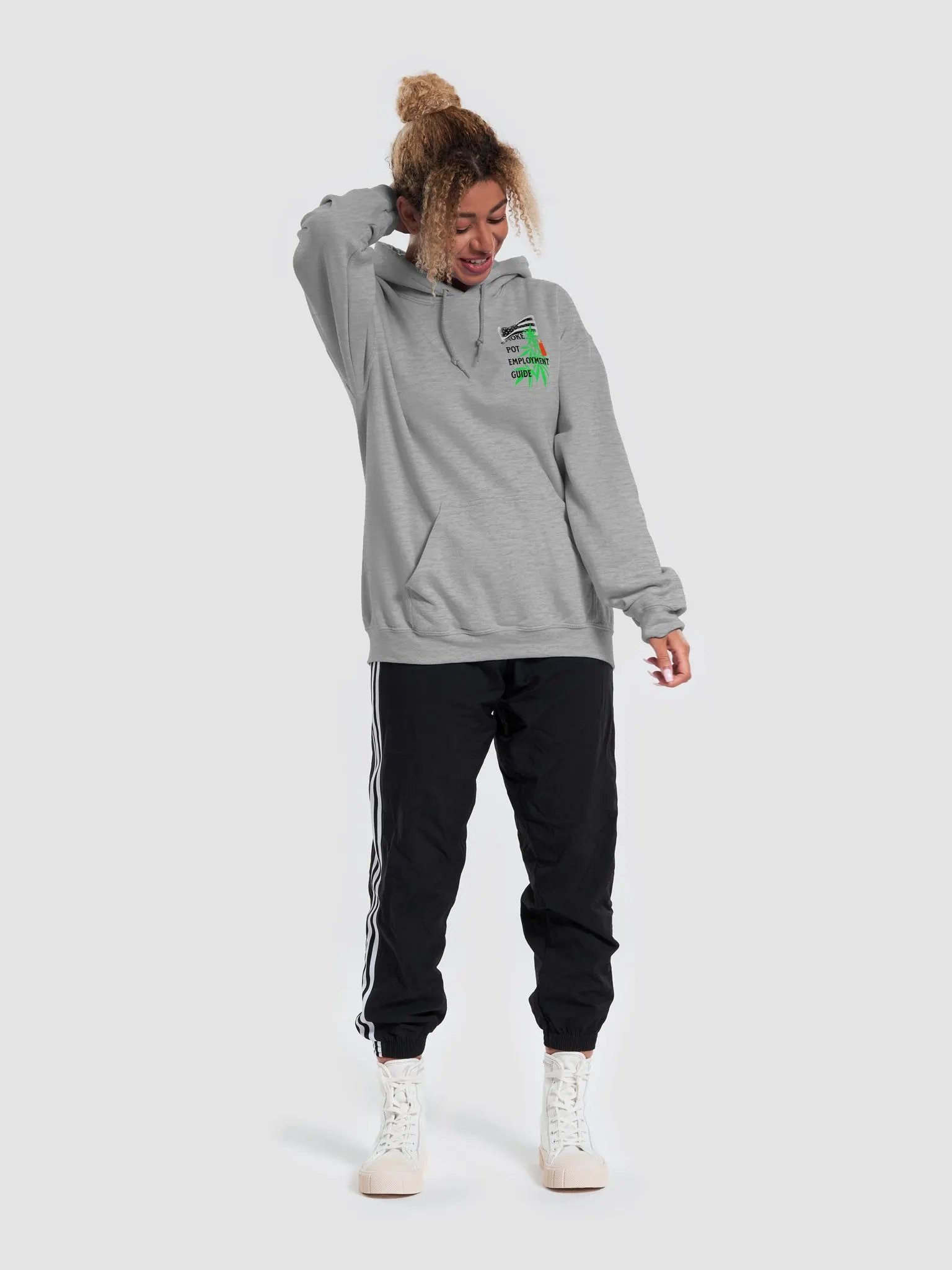 Patriotic Cannabis Leaf Hoodie product image (45)