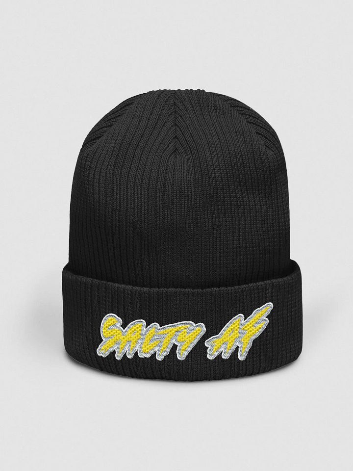 salty af yellow beanie product image (1)