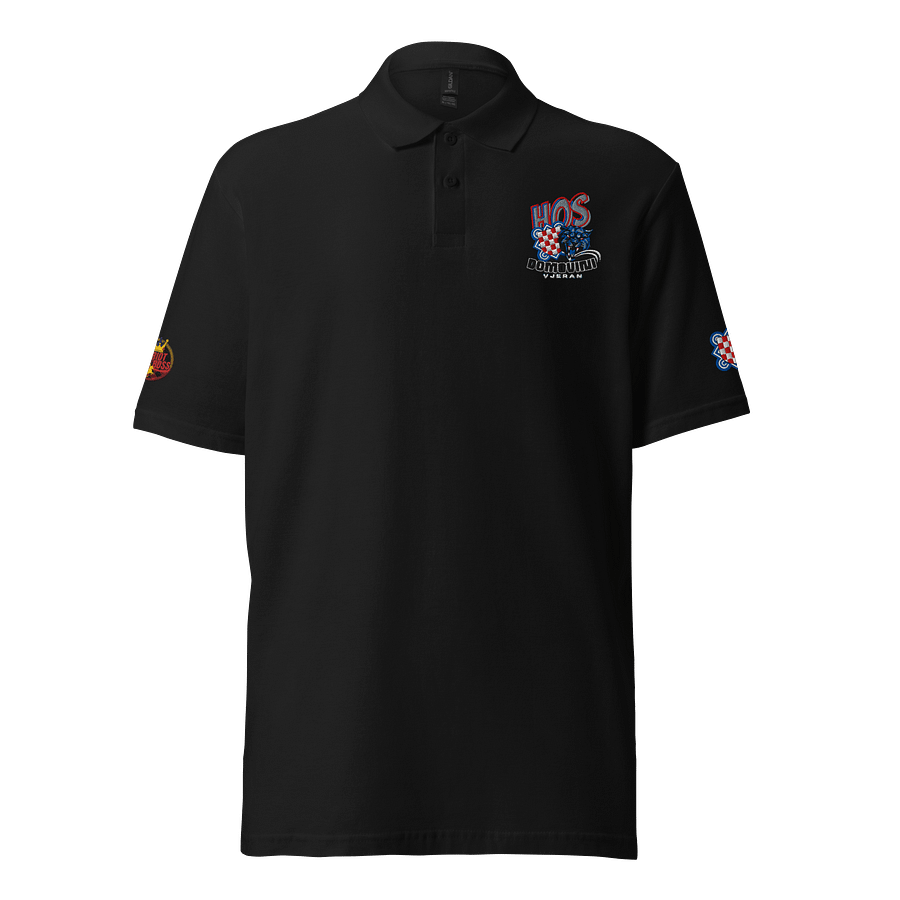HOS Domovini Vjeran Shield Pique Polo product image (1)