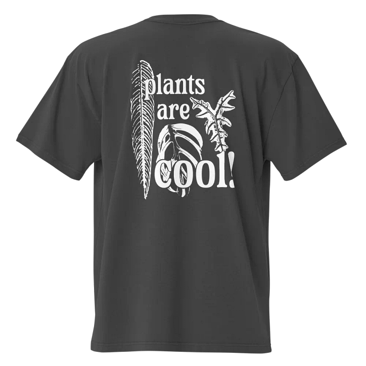 PLANTS ARE COOL 😎 oversized tee product image (2)