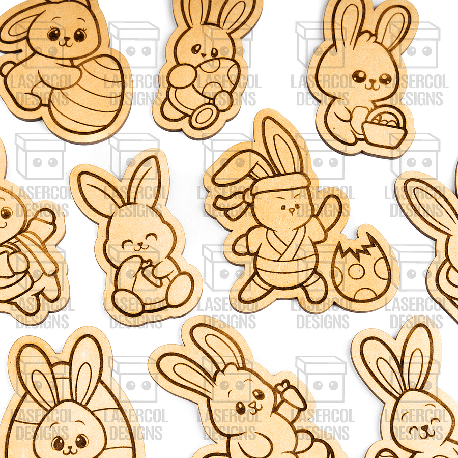Easter Cutouts/Paint Kit Set 7 & Set 8 - Laser Cut Files product image (8)