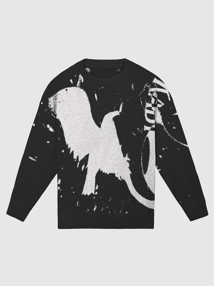 Metaloid Birds Sweater (Black, Black Cuffs) product image (1)