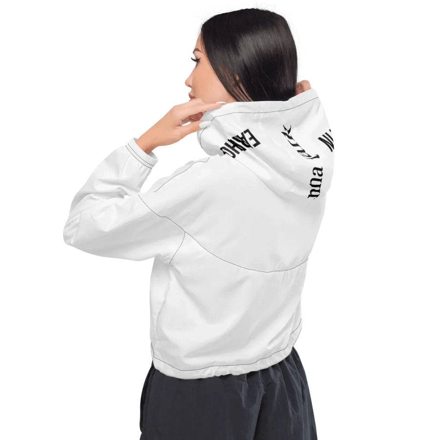 Crop Top Hoodie with My YT product image (7)