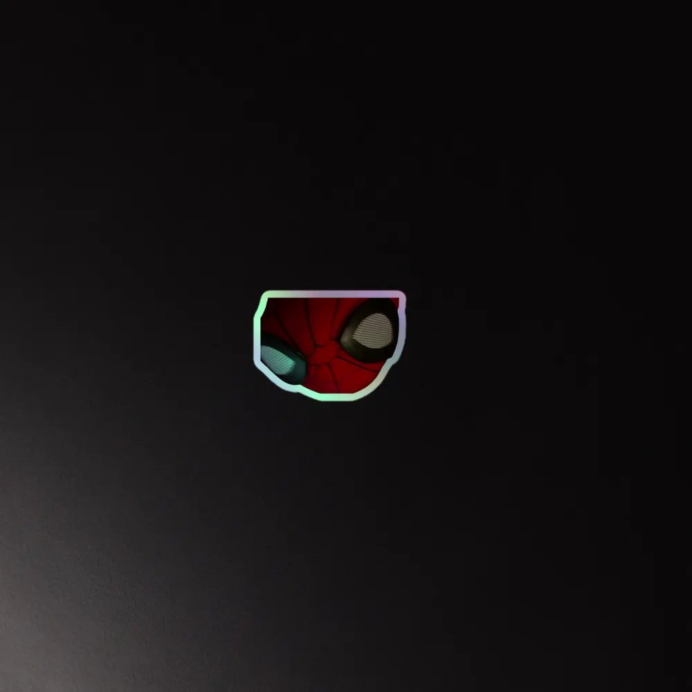 SpooderChell Holo Sticker product image (2)