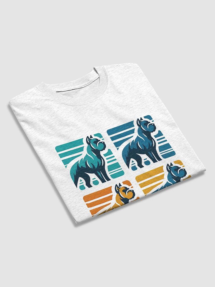 Vintage Pastel Cane Corso T-Shirt – Light and Classic Look product image (2)