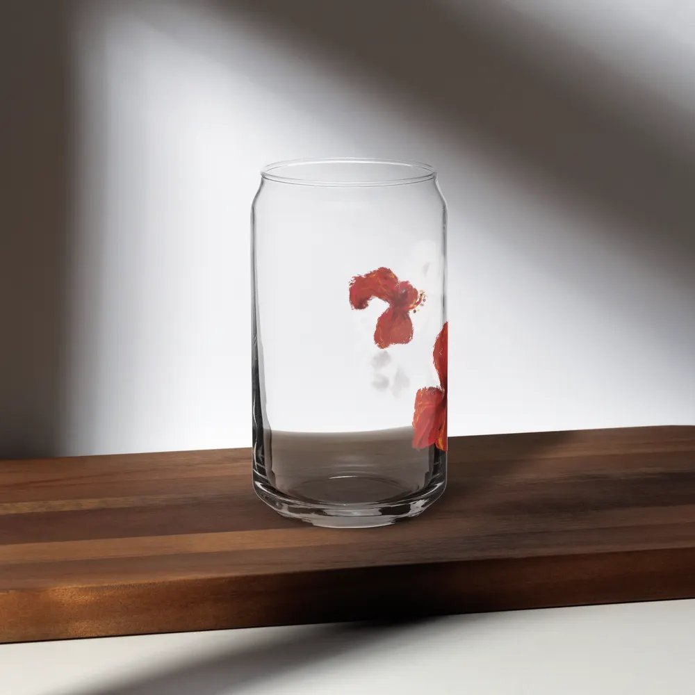 Can Shaped Glass con Flores product image (6)
