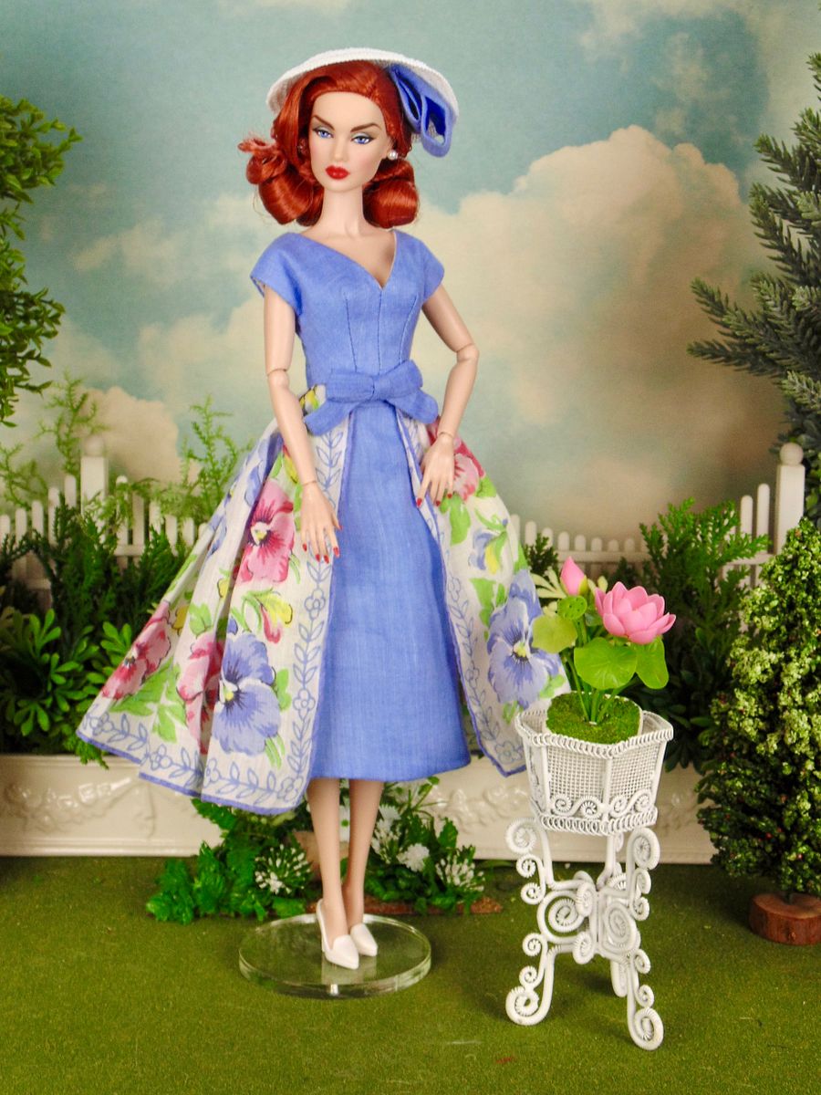 Pansy OOAK fashion for 12” fashion dolls product image (5)