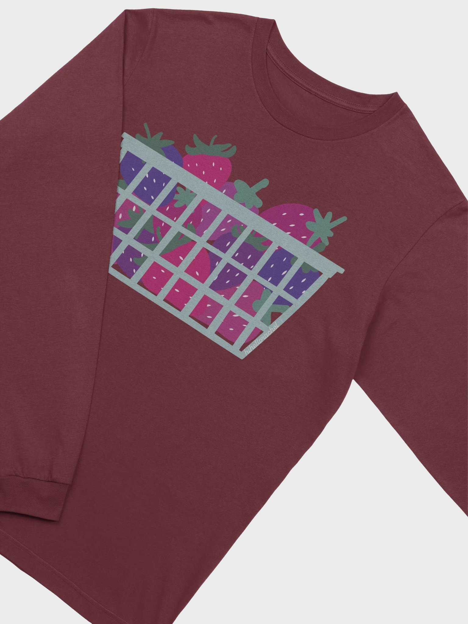 Bisexual Strawberry Supersoft Long Sleeve Shirt product image (2)