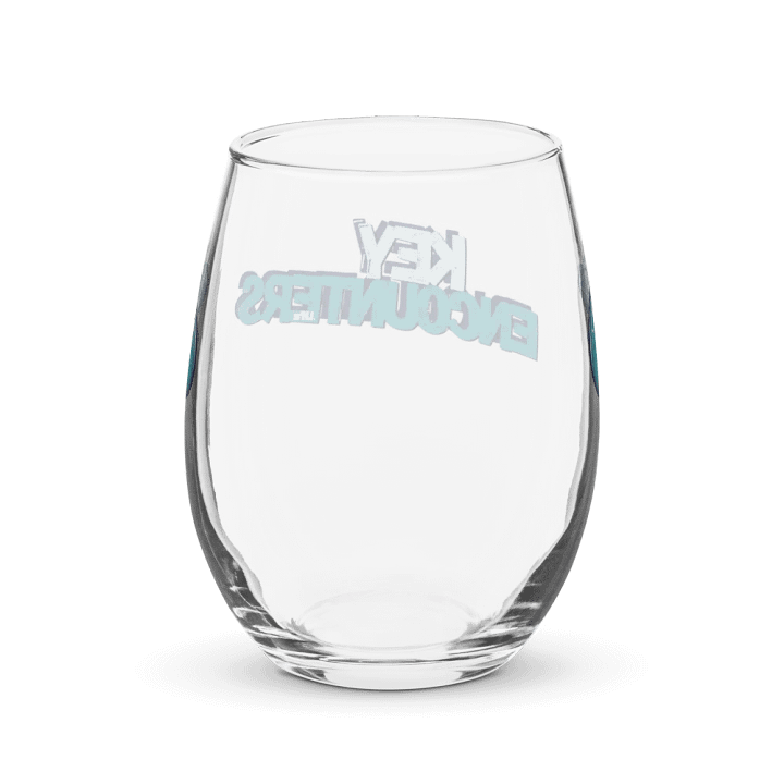 Cheers to Elegance: Key Encounters Stemless Wine Glass product image (2)