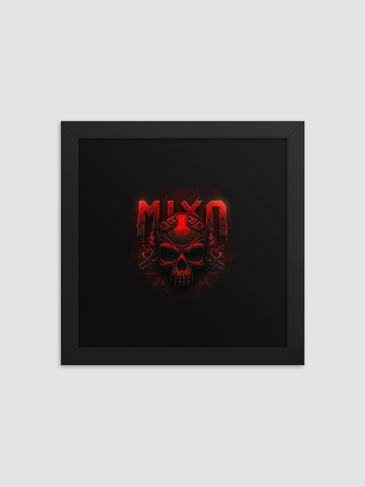 Red Skull Framed High-Quality Matte Poster product image (1)