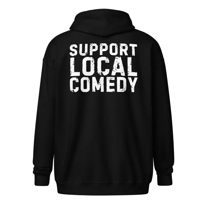 Hoodie Zip-Up DubXL Comedy - Support Local Comedy product image (2)