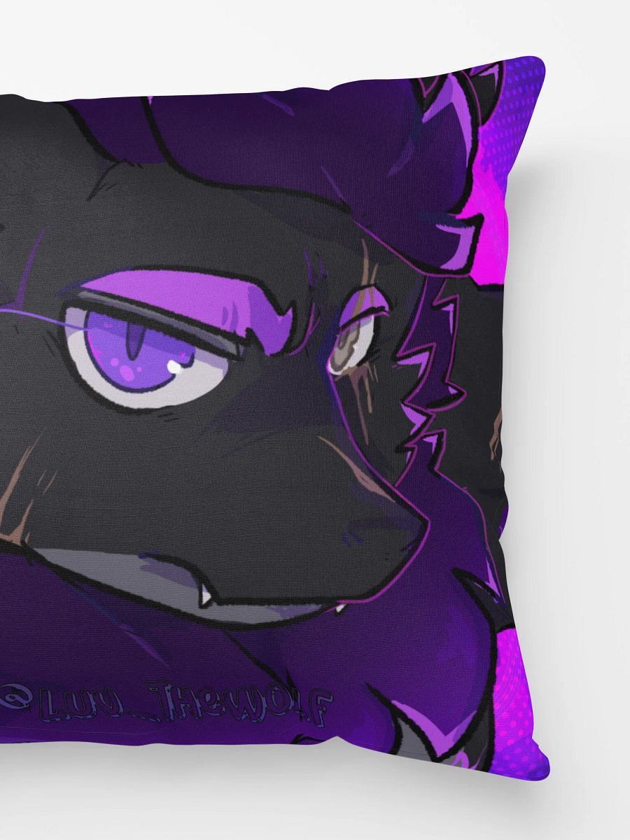 "Scruffy Wolf" Nardoragon Decorative Pillow product image (2)
