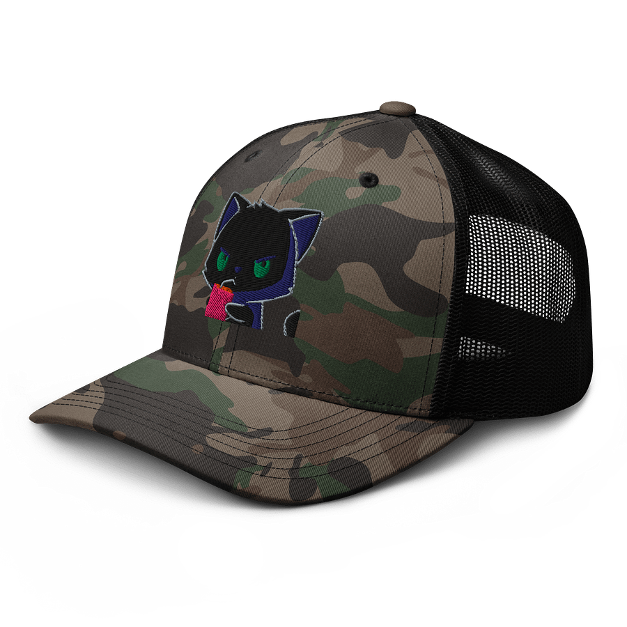Grumpy Cat Camo Trucker Hat product image (6)