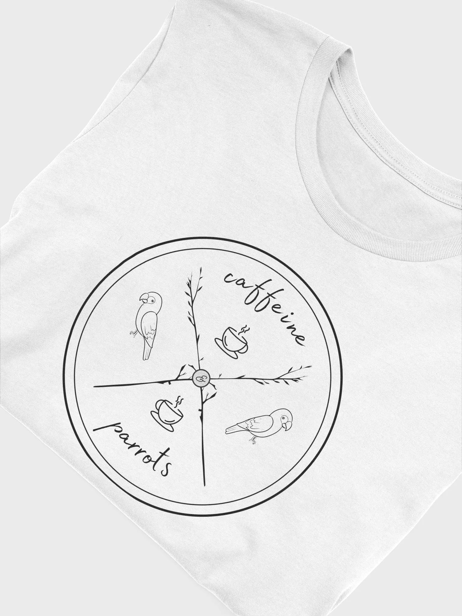 Women's Caffeine & Parrots Tee product image (5)