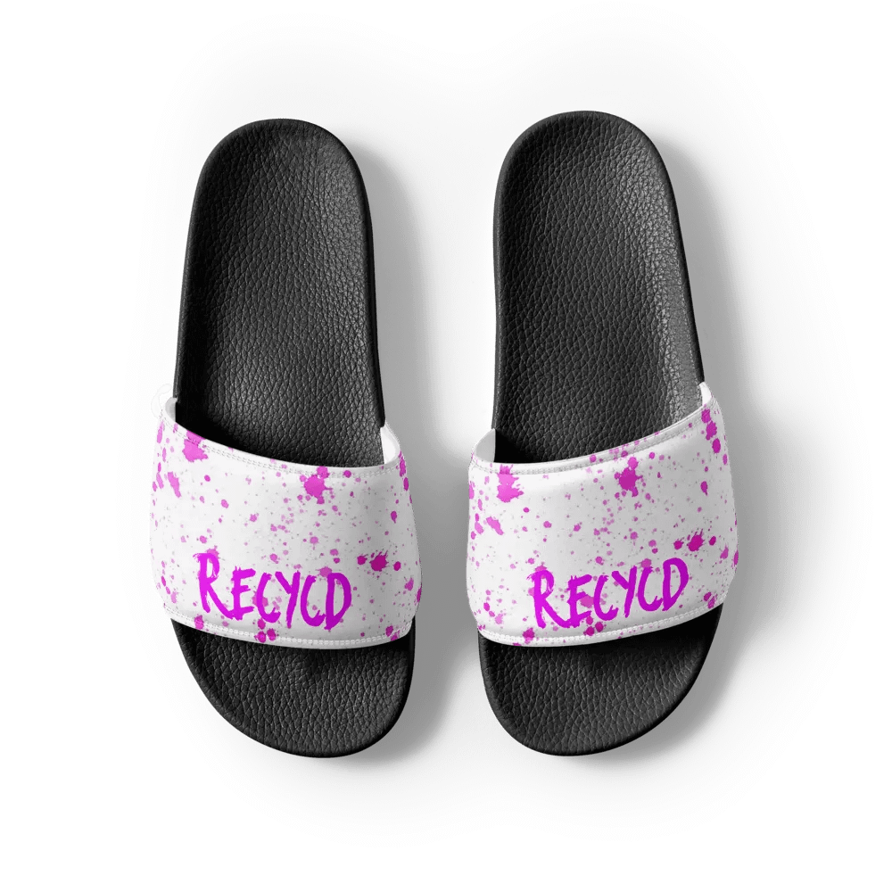 Pink Splatter Rec Slides product image (5)
