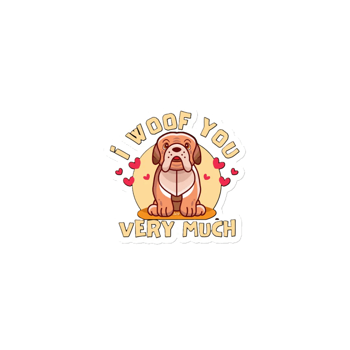 I WOOF YOU VERY MUCH product image (1)