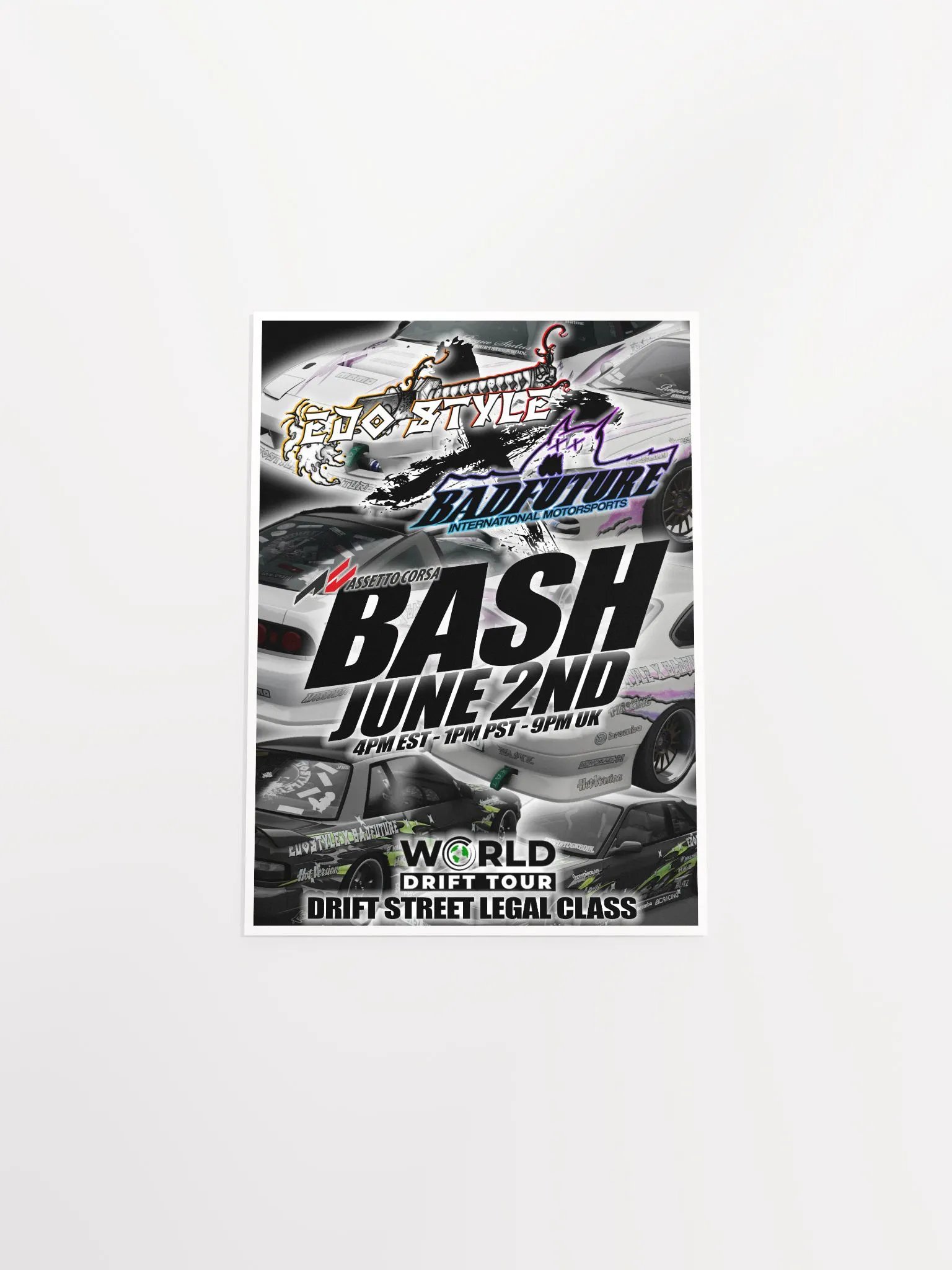 BF X EDO ASSETTO BASH POSTER product image (11)