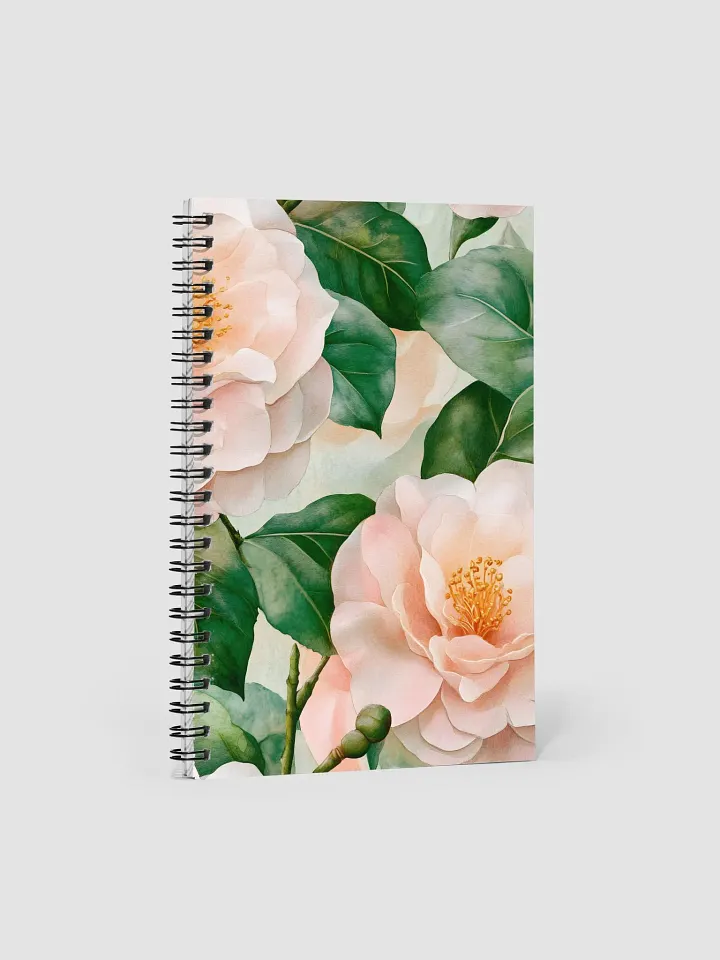 Camellia Spiral Notebook product image (1)
